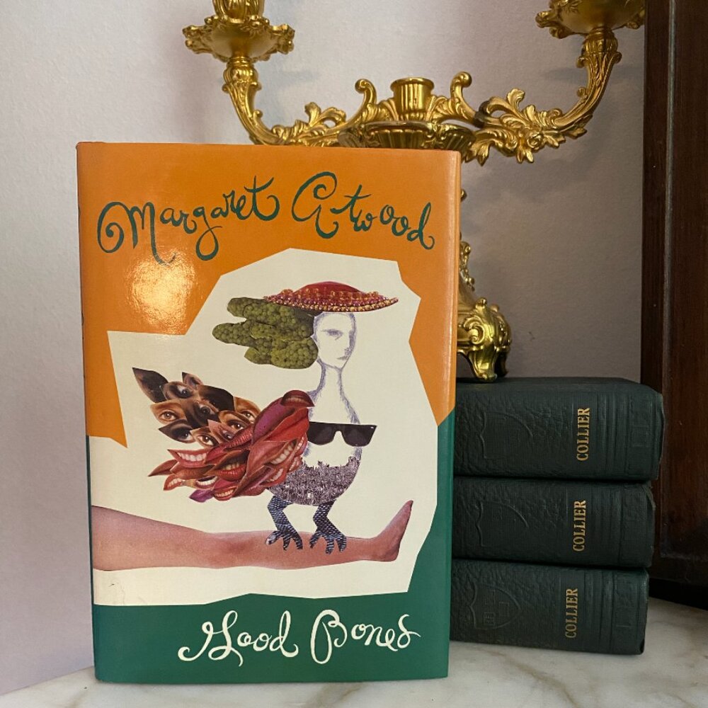 Vintage 90s 1st Edition Margaret Atwood Good Bones Book